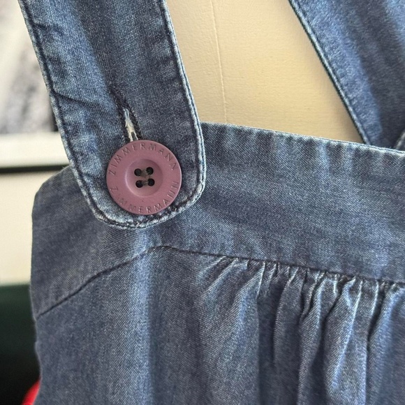 Zimmermann pull over denim dress (size 0) 187 - Picture 2 of 5